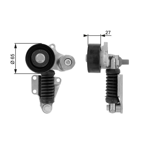 Gates Auxiliary Belt Tensioner T38399