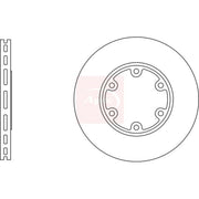 Apec 2 x Vented Front Brake Discs DSK3096