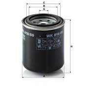 MANN-FILTER Fuel Filter Element WK 818/80