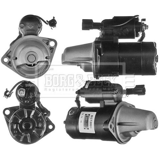 Borg & Beck Starter Motor 12V 1.7kW 10 Teeth BST2000