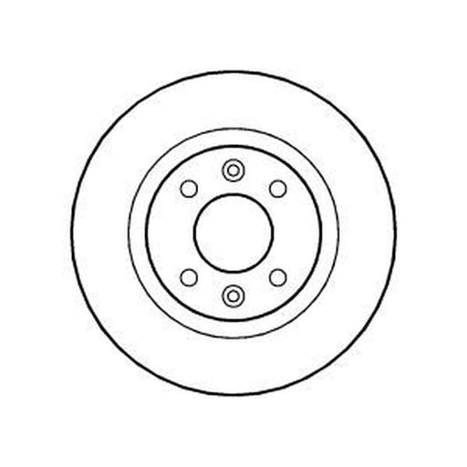 Abtex 2 x Vented Front Brake Discs BD530V