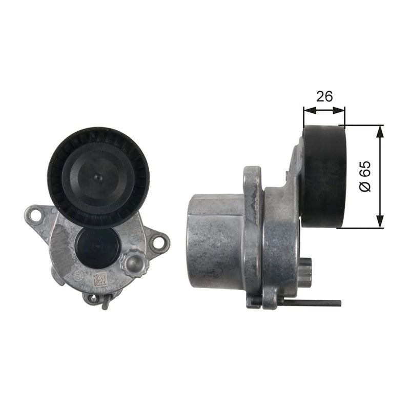 Gates Auxiliary Belt Tensioner T39165
