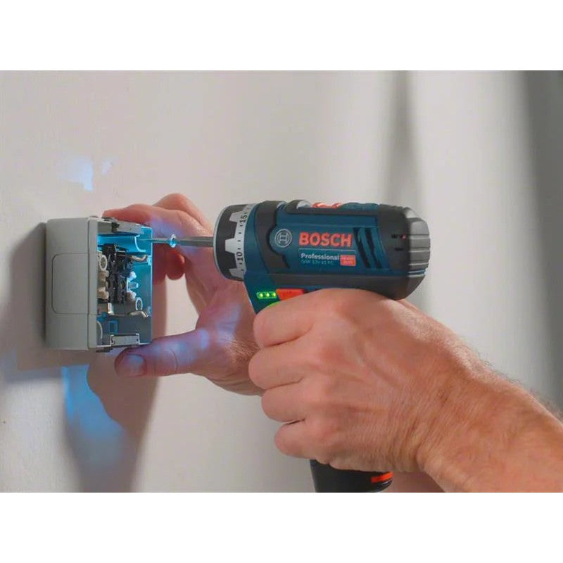 Bosch GSR 12V-15 FC Pro FlexiClick Drill Driver + Attachment 12V Bare Unit