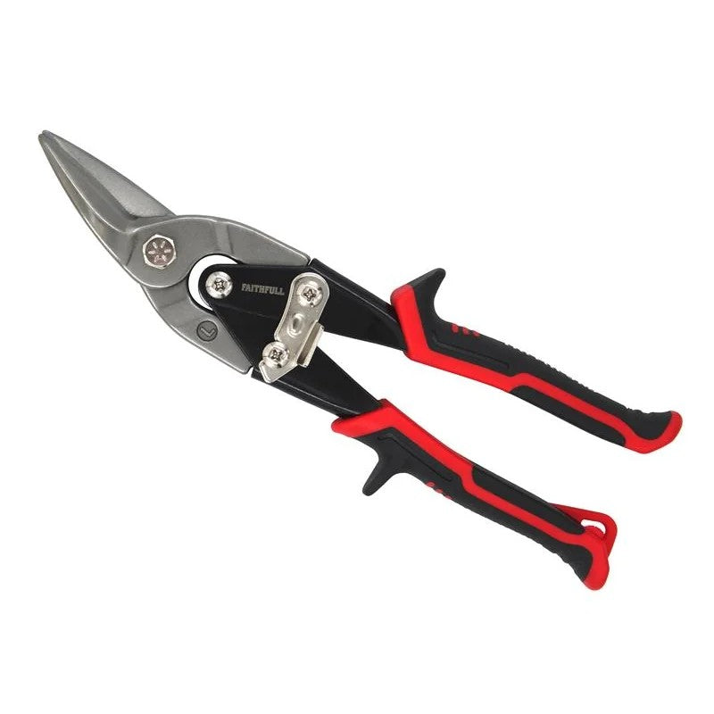Faithfull Compound Aviation Snips - Left Cut - FAIASL