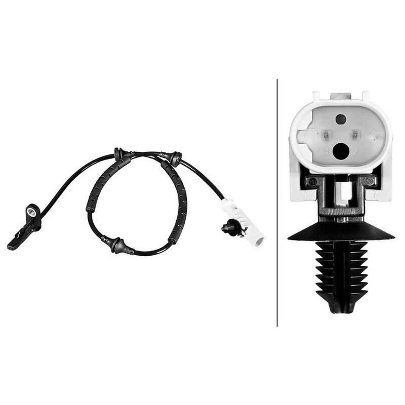Hella ABS Wheel Speed Sensor Rear 6PU 358 216-321