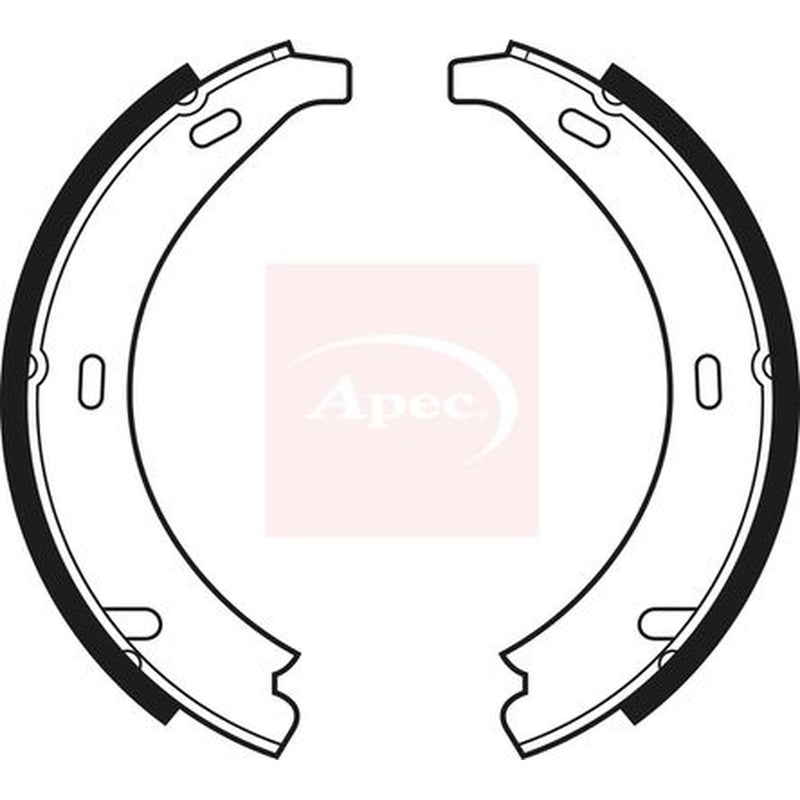 Apec Parking Brake Shoe Set SHU363