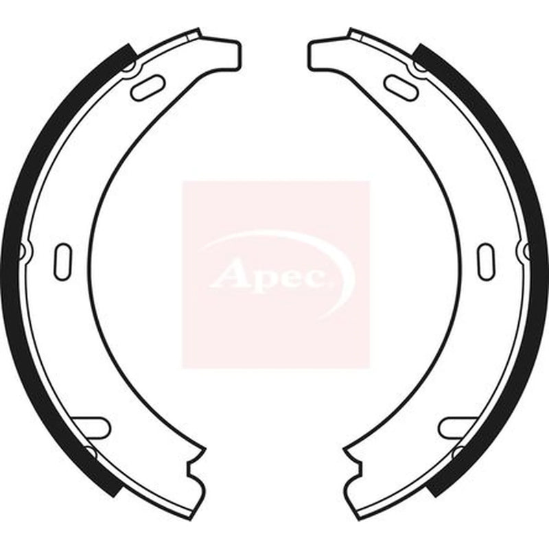 Apec Parking Brake Shoe Set SHU363