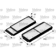 Valeo 2 x Cabin Air Filter (Pollen Filter) 698892