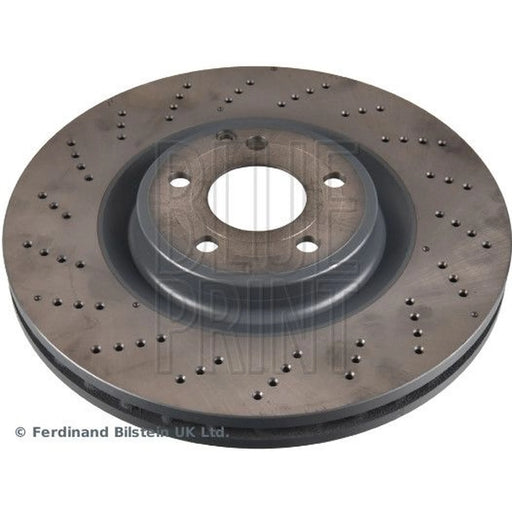 Blue Print 2 x Perforated/Vented Front Brake Discs ADBP430036
