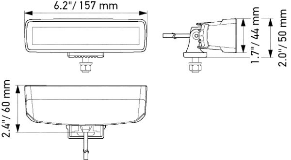 Hella High Beam Headlight 1FB 358 176-211 SP1068197