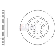 Fahren 2 x Vented Rear Brake Discs FBD6131