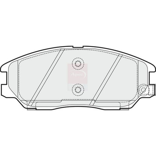 Apec Front Brake Pad Set PD3607
