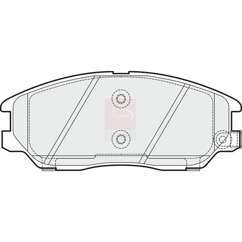 Apec Front Brake Pad Set PD3607