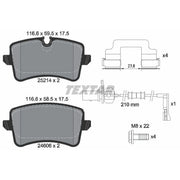 Textar Rear Brake Pad Set 2521413