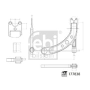 Febi Control/Trailing Arm Lower 177838