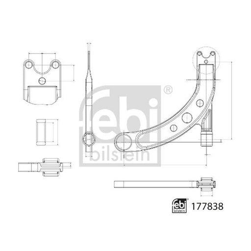 Febi Control/Trailing Arm Lower 177838