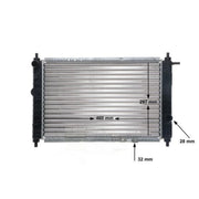 Mahle Engine Radiator CR 129 000S