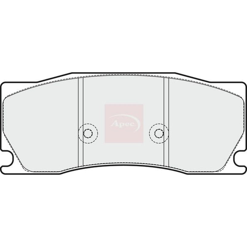 Apec Front Brake Pad Set PAD1724
