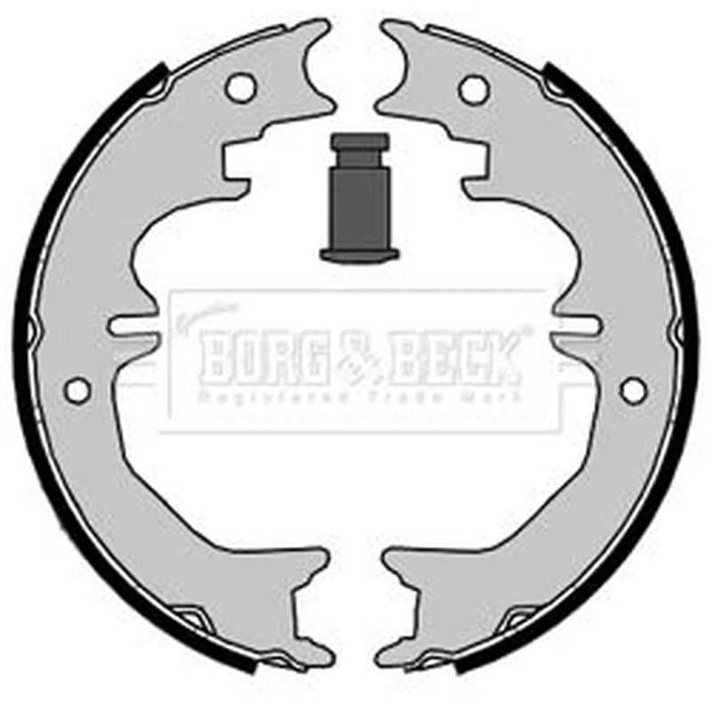 Borg & Beck Parking Brake Shoe Set BBS6462