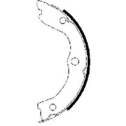 Mintex Parking Brake Shoe Set MFR558