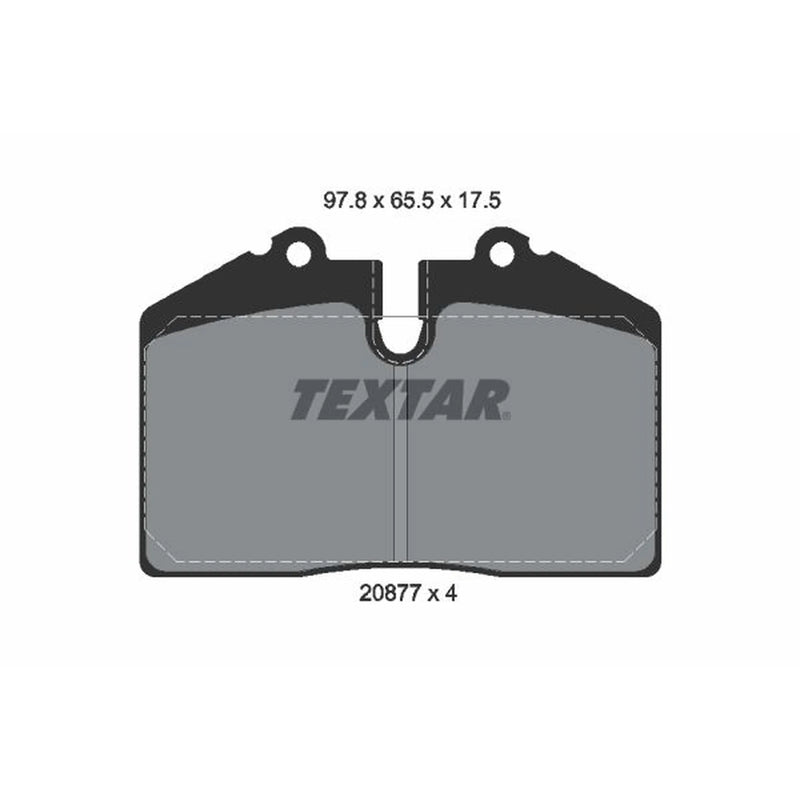 Textar Front Brake Pad Set 2087708