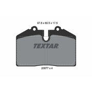 Textar Rear Brake Pad Set 2087709