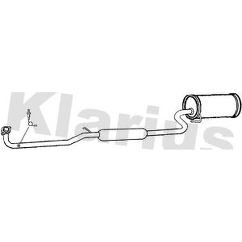 Klarius Box With Centre Pipe Centre DU95A