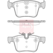 Apec Rear Brake Pad Set PAD2268