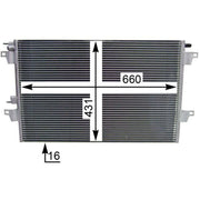 Mahle Air Conditioning Condenser AC 365 000S