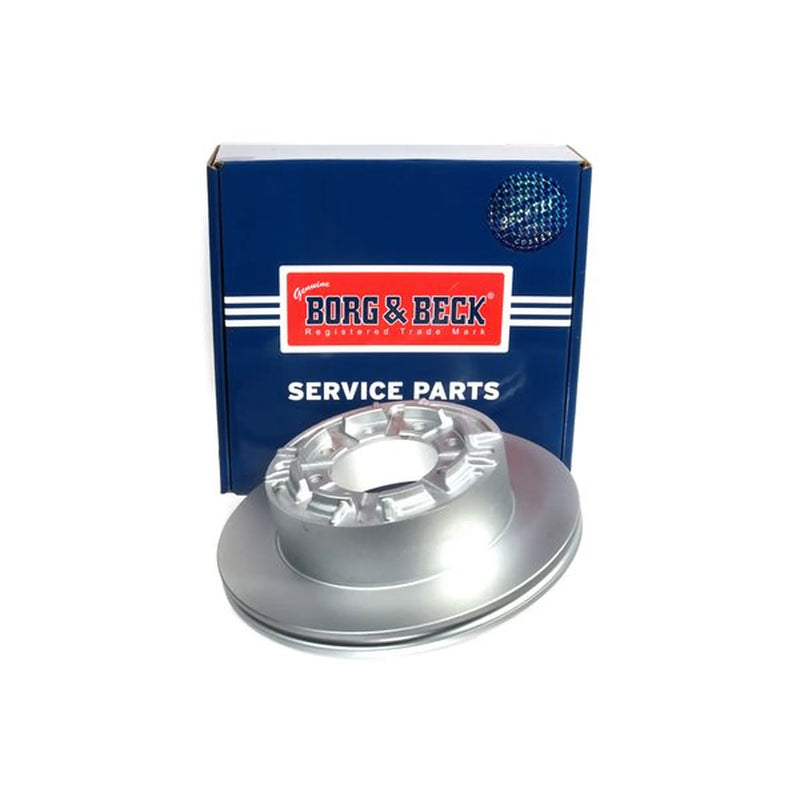 Borg & Beck 2 x Solid Rear Brake Discs BBD5718S