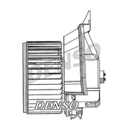 Denso Heater Blower Fan DEA20200