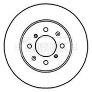 Borg & Beck 2 x Vented Front Brake Discs BBD4716