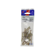 ForgeFix Multi-Purpose Pozi Screw CSK ST ZYP 5.0 x 50mm ForgePack 20