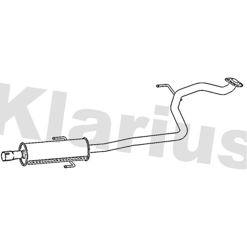 Klarius Exhaust Pipe OD TY769G