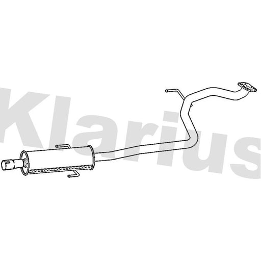 Klarius Exhaust Pipe OD TY769G