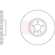 Apec 2 x Vented Front Brake Discs DSK3232