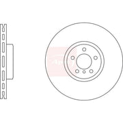 Apec 2 x Vented Front Brake Discs DSK3232