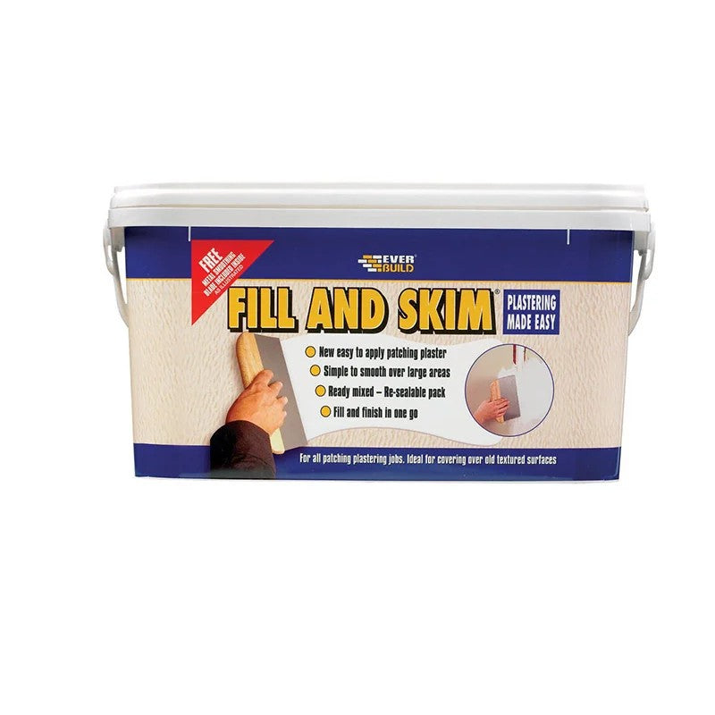 Everbuild Sika Fill & Skim Tub 5 litre - 486745