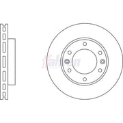 Fahren 2 x Vented Front Brake Discs FBD6531