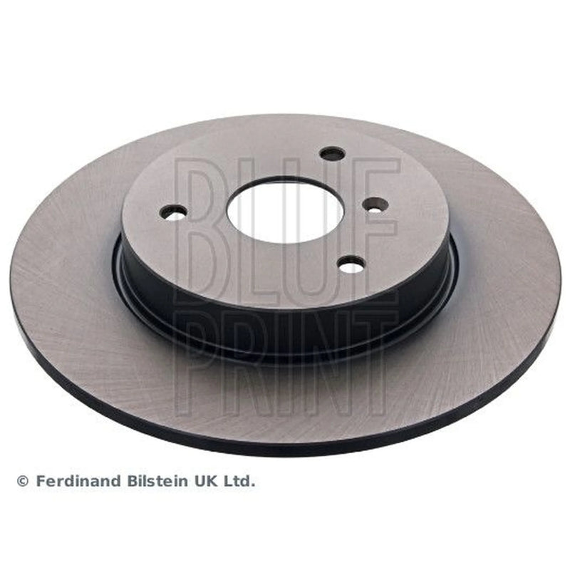Blue Print 2 x Solid Front Brake Discs ADU174308