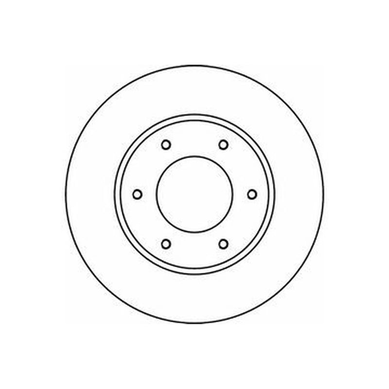 Abtex 2 x Vented Front Brake Discs BD788V