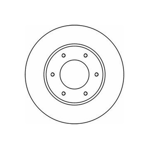 Abtex 2 x Vented Front Brake Discs BD788V