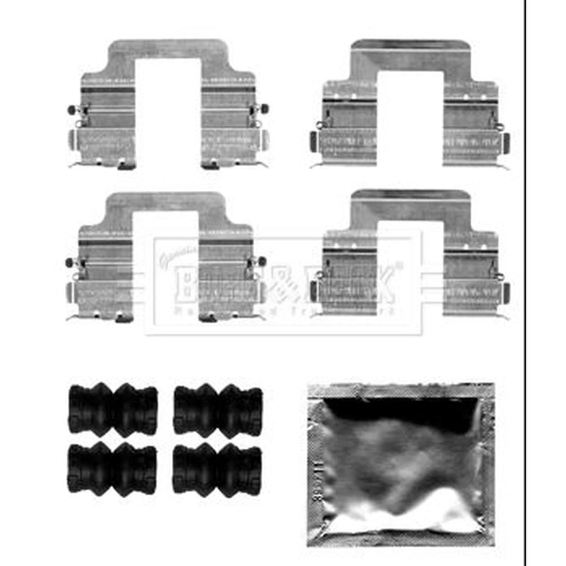 Borg & Beck Brake Pad Accessory Fitting Kit Rear BBK1506