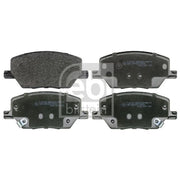 Febi Front Brake Pad Set 116381