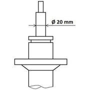 KYB Shock Absorber Damper Strut Front 3338041