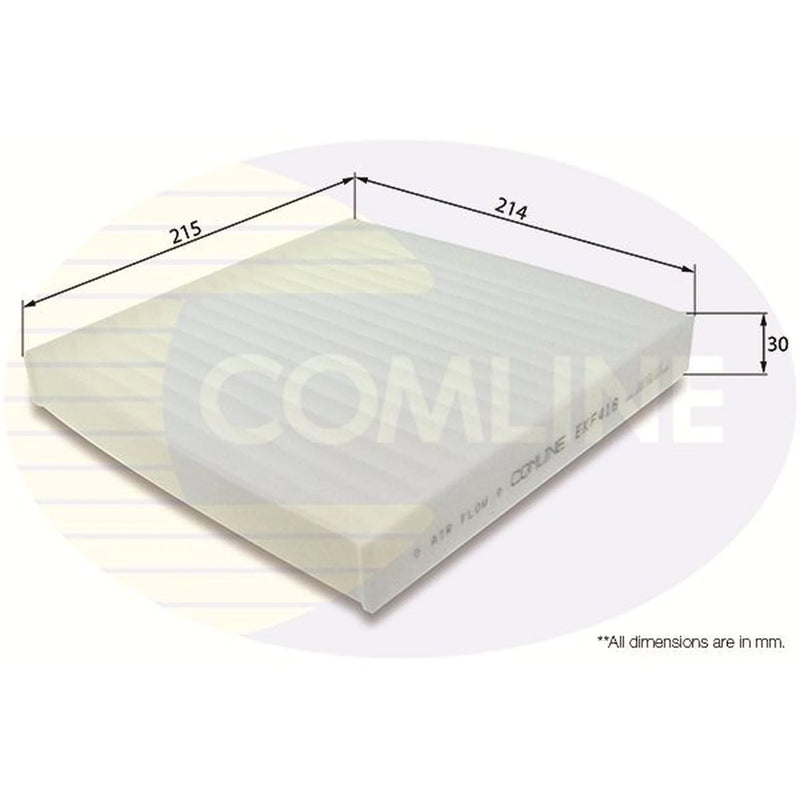 Comline Cabin Air Filter (Pollen Filter) EKF418
