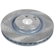 Febi 2 x Perforated/Vented Front Brake Discs 37516