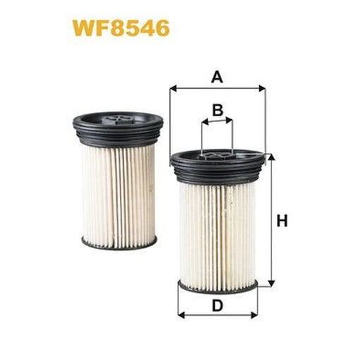 WIX Fuel Filter Element WF8546