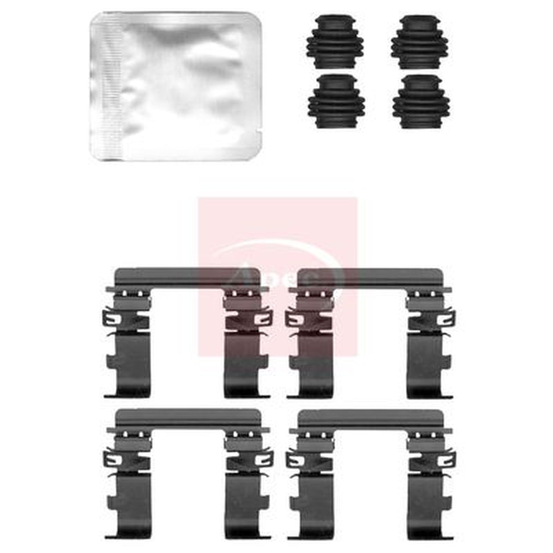 Apec Brake Pad Accessory Fitting Kit Front KIT1630