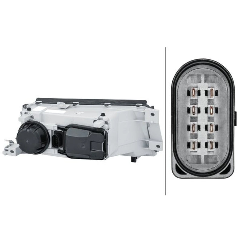 Hella Headlight Headlamp W5W Left 1EL 010 202-011